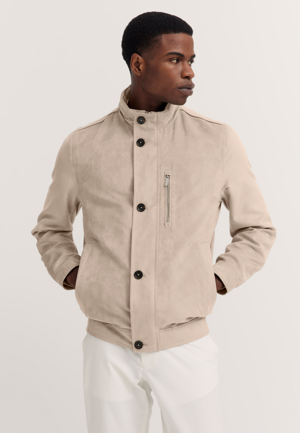 Bugatti Jacket in Beige 777100 71018 40