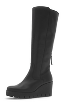 Load image into Gallery viewer, Gabor Black Knee High Boots 74.789.27