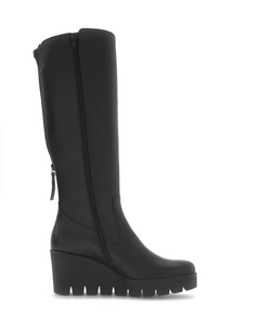 Gabor Black Knee High Boots 74.789.27