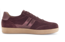 Load image into Gallery viewer, Gabor Mulberry Nubuck Trainers 73.300.15