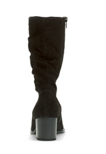 Load image into Gallery viewer, Gabor Nubuck Slouch Black Boots 72.994.47