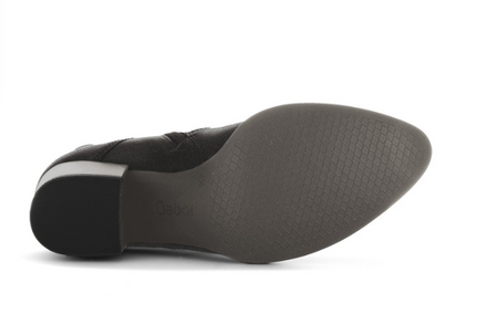 Gabor Nubuck Slouch Black Boots 72.994.47