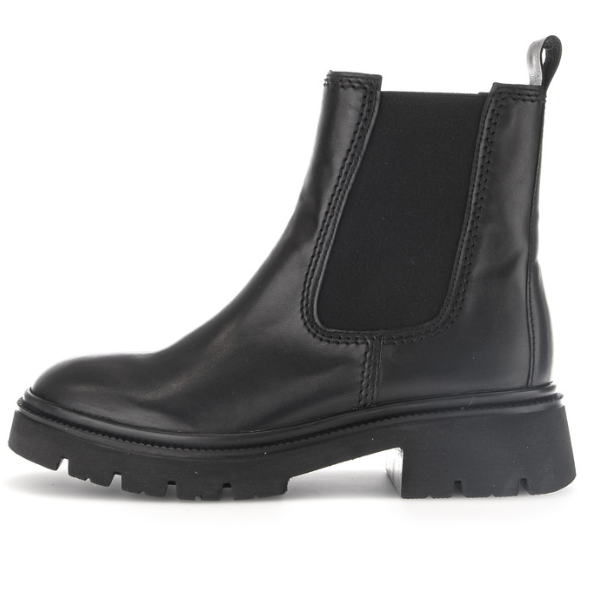 Gabor Black Chelsea Boots 71.850.27