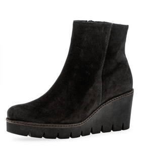 Gabor Black Wedge Boots 74.780.17