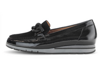 Load image into Gallery viewer, Gabor Black Patent Wedge Shoe 72.415.87