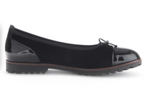 Load image into Gallery viewer, Gabor Black Slip On Shoe 74.100.77