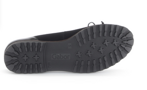 Gabor Black Slip On Shoe 74.100.77