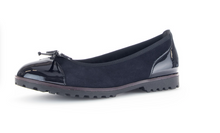 Load image into Gallery viewer, Gabor Navy Slip On Shoe 74.100.76