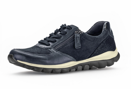 Gabor Rollingsoft Navy Walking Shoes 76.968.66