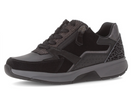 Gabor Rollingsoft Black Multi Wedge Shoes 76.878.67
