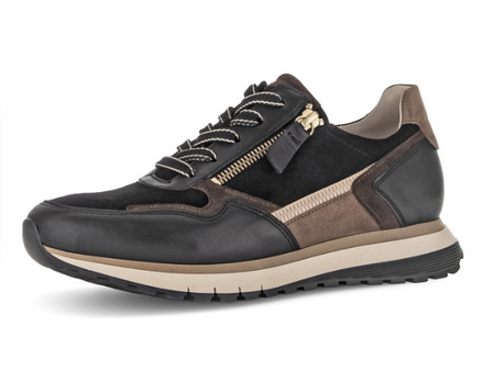 Gabor Brown Black Multi Trainers 76.378.67