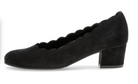 Gabor Black Nubuck Pumps 72.221.47