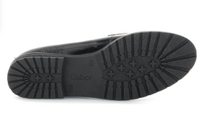 Gabor Black Loafer 72.042.37