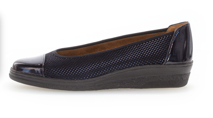 Gabor Navy Wedge Pumps 06.402.86