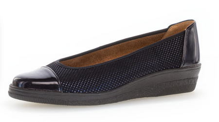 Gabor Navy Wedge Pumps 06.402.86