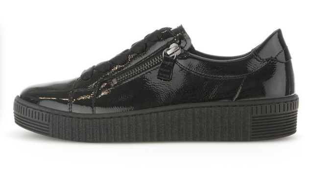 Gabor Black Patent Shoe 73.334.97