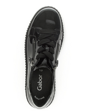 Load image into Gallery viewer, Gabor Black Patent Shoe 73.334.97