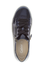 Load image into Gallery viewer, Gabor Navy Patent Shoe 73.334.96