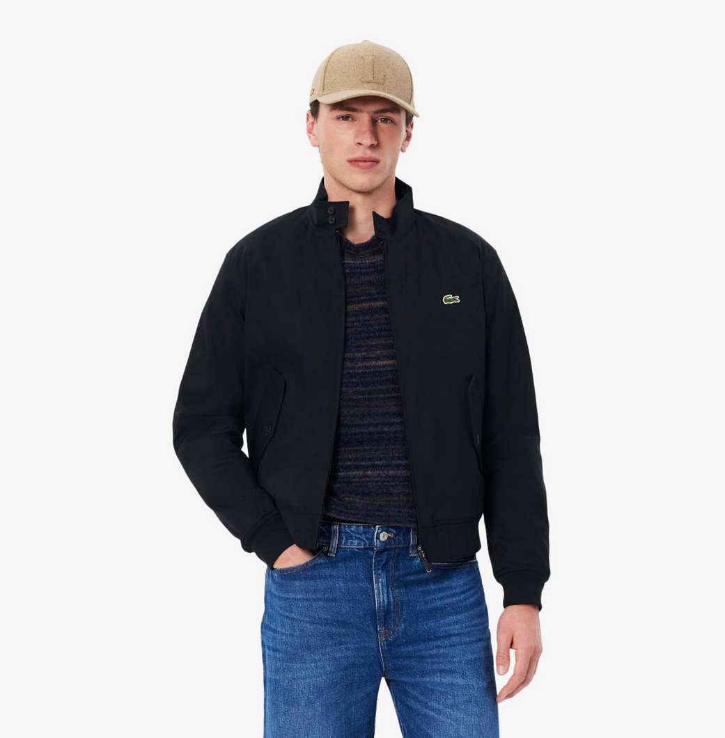 Lacoste Navy Harrington Jacket bh7186 HDE