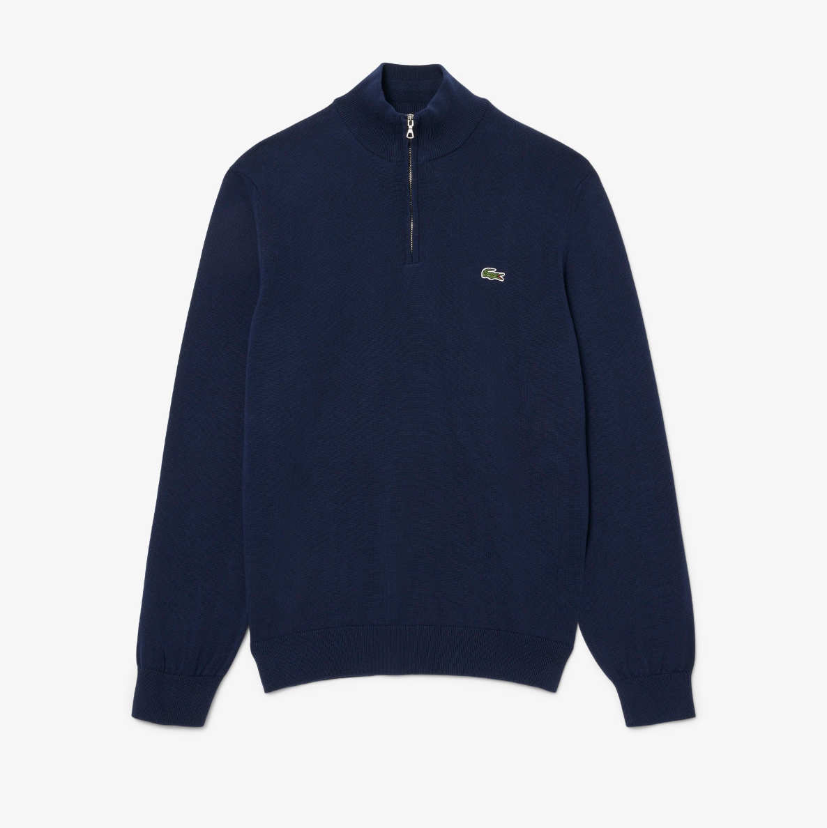 Lacoste Navy Zip Knit AH1980 166