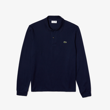 Load image into Gallery viewer, Lacoste Navy Long Sleeve Polo L1312 166