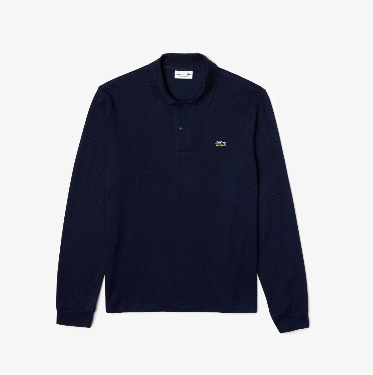 Lacoste Navy Long Sleeve Polo L1312 166