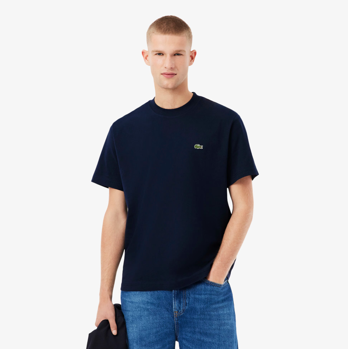 Lacoste Navy Tee th7318 166