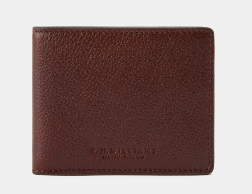 RM Williams Whiskey Brown Wallet WBS9UT
