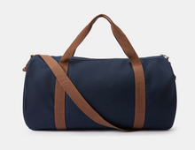 Load image into Gallery viewer, RM Williams | Holdall Cotton Canvas Bag in Navy with Logo | cnm0uca