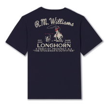 Load image into Gallery viewer, RM Williams Navy Tee kdu10