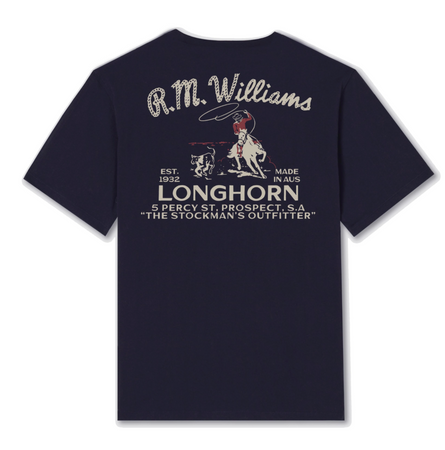 RM Williams Navy Tee kdu10
