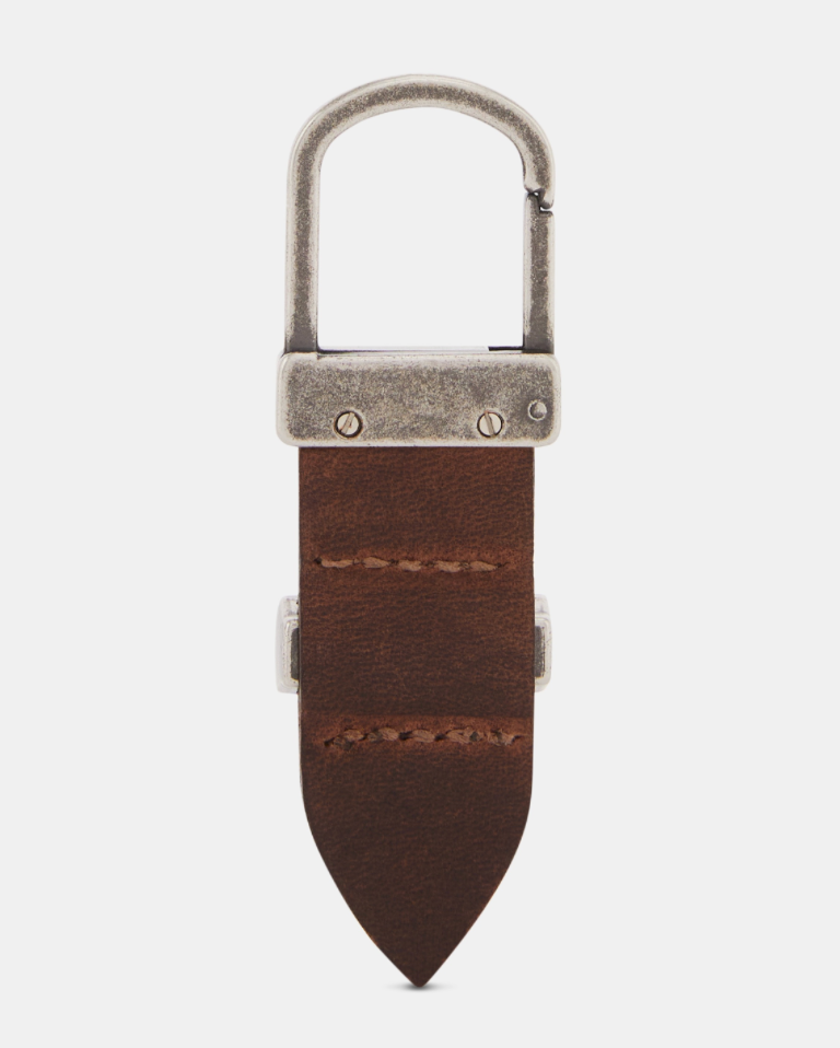 RM Williams Bark Brown Keyring cks4d