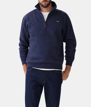 Load image into Gallery viewer, RM Williams Navy Zip Sweatshirt kz400
