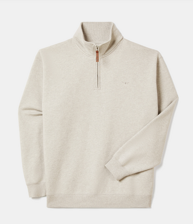RM Williams Grey Marl Zip Sweatshirt kz400