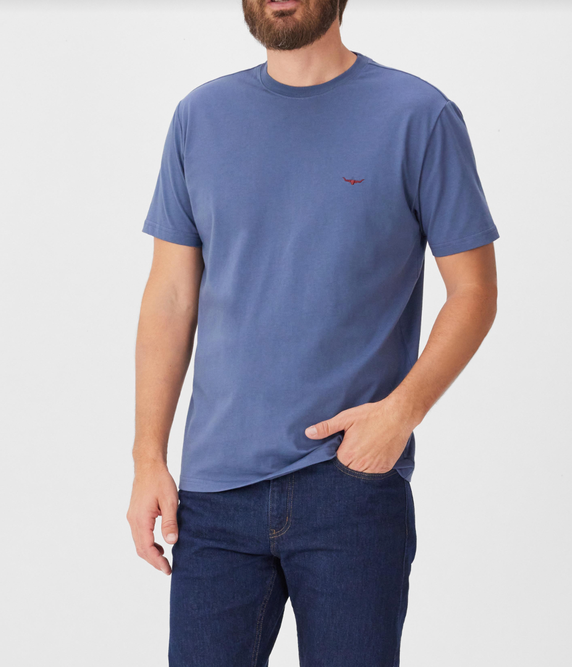 RM Williams Vintage Indigo Tee kd210