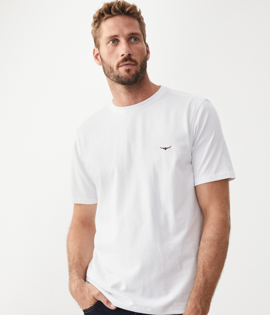 RM Williams White Tee kd210