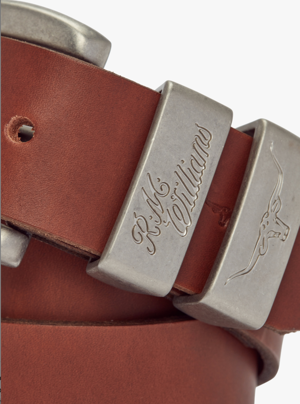 RM Williams Dark Tan Belt CB439 13