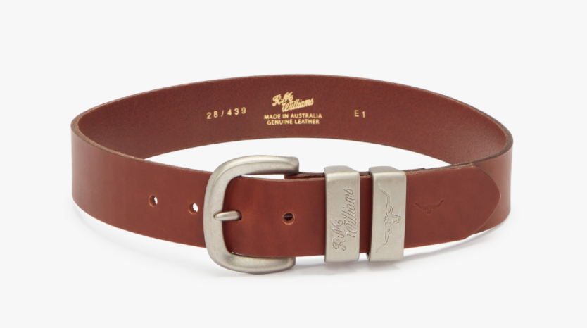 RM Williams Dark Tan Belt CB439 13