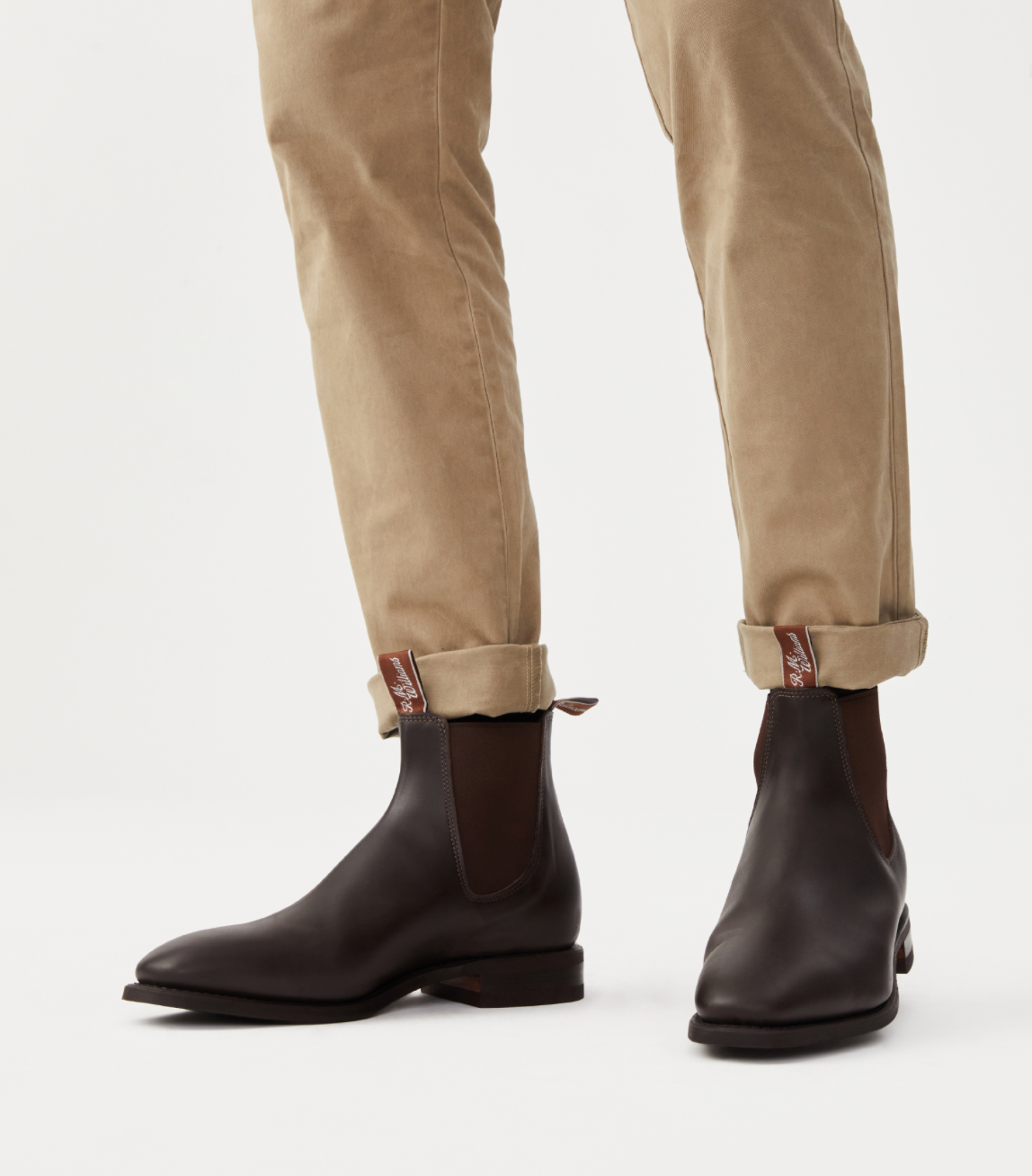 RM Williams Comfort Craftsman Boots Chestnut B543Y 41