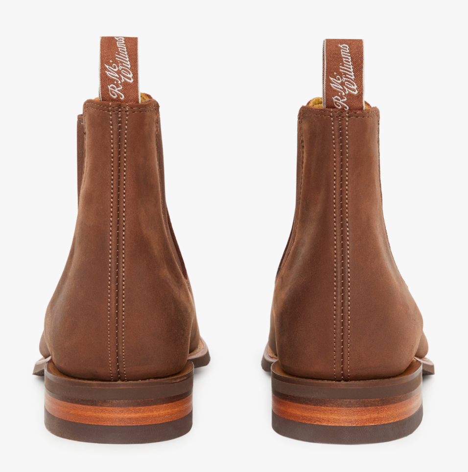 RM Williams Bark Comfort Craftsman Chelsea Boots B543O T2