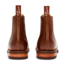 Load image into Gallery viewer, RM Williams Caramel Pull Up Leather Dynamic Flex Craftsman Boots B543P 24