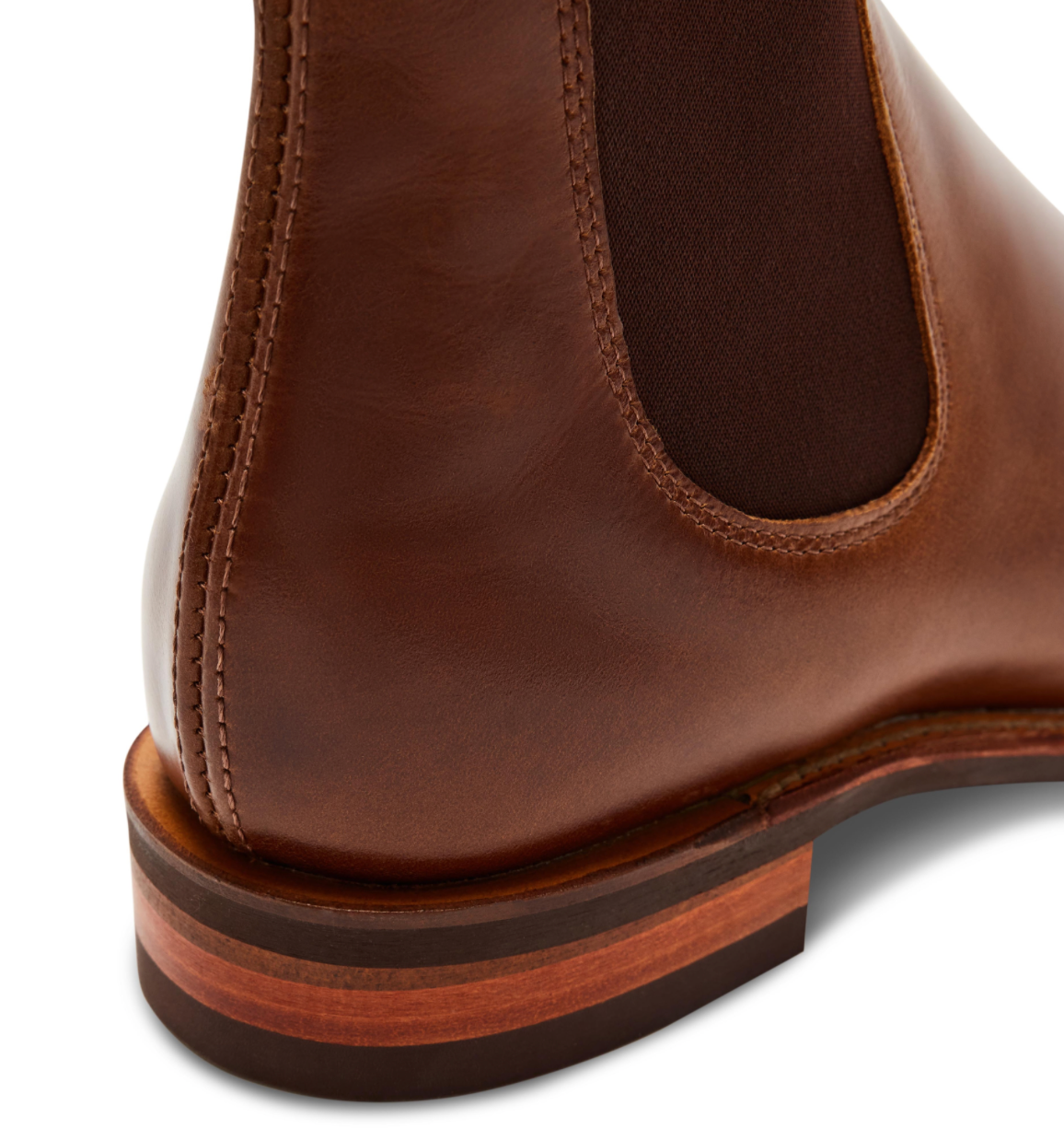 RM Williams Caramel Pull Up Leather Dynamic Flex Craftsman Boots B543P 24