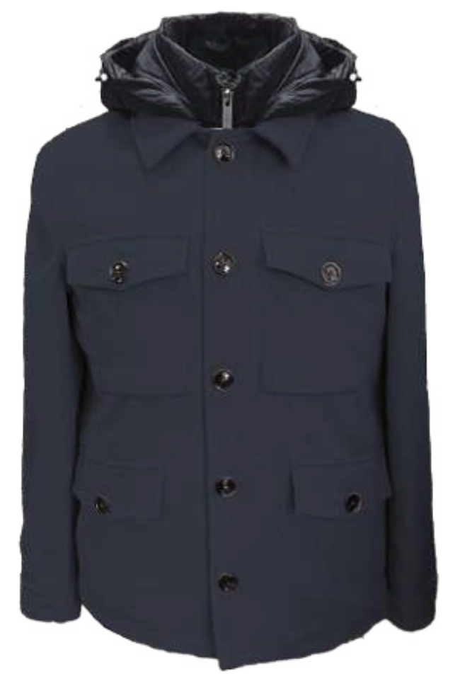Heskimo Navy Coat H9440028