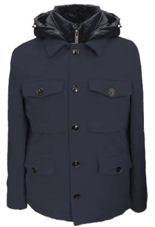 Heskimo Navy Coat H9440028