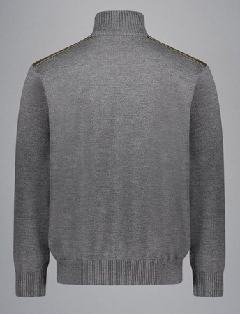 Paul Shark Grey Zip Knit 15311126 067