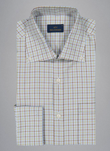 Load image into Gallery viewer, Paul Shark Green Check Shirt 15313039 S76