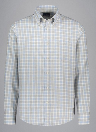 Paul Shark Flannel Check Shirt 15313055 C75