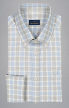 Paul Shark Flannel Check Shirt 15313055 C75