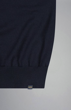 Load image into Gallery viewer, Paul Shark Navy Merino Zip Knit 15311138 050
