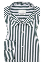 Load image into Gallery viewer, Eterna Green Striped Shirt 1056 x11u 49